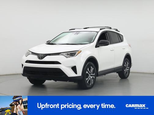 White 2017 Toyota RAV4 LE