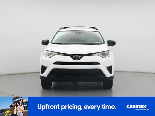 White 2017 Toyota RAV4 LE