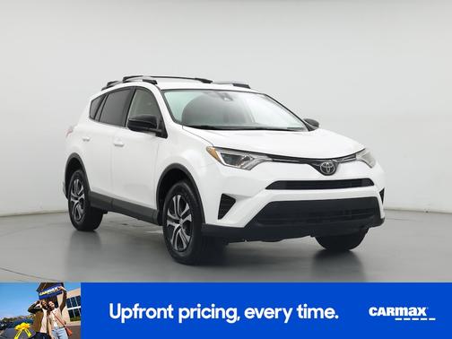 White 2017 Toyota RAV4 LE