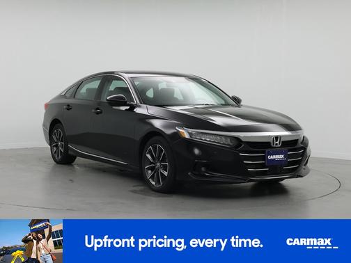 Black 2021 Honda Accord EX-L