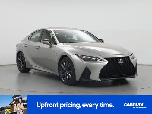 Silver 2021 Lexus IS 350 F-Sport