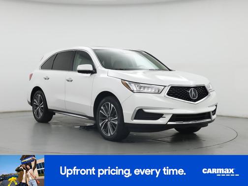 White 2020 Acura MDX Technology