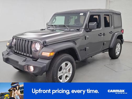 Gray 2022 Jeep Wrangler Unlimited Sport S