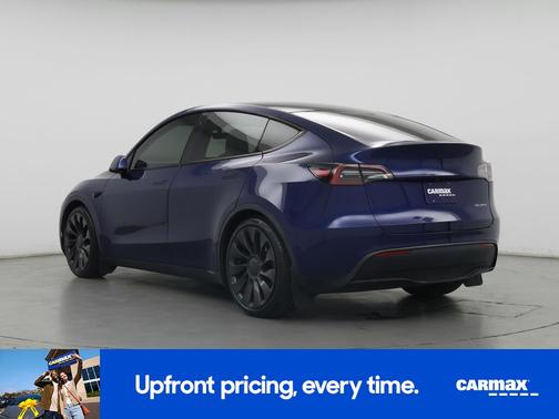 Blue 2021 Tesla Model Y Performance