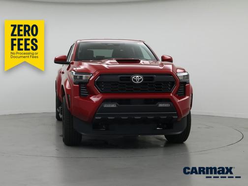 Red 2025 Toyota Tacoma TRD Sport