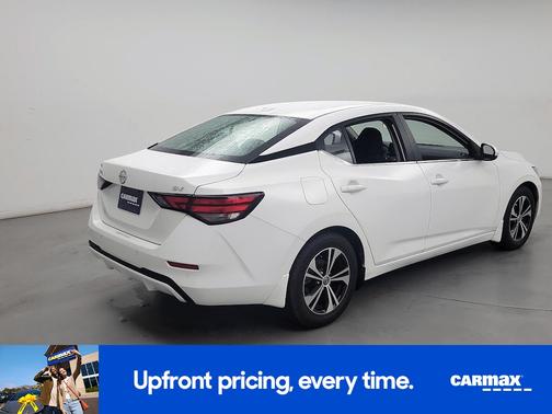 White 2022 Nissan Sentra SV