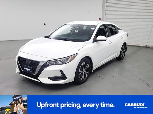 White 2022 Nissan Sentra SV