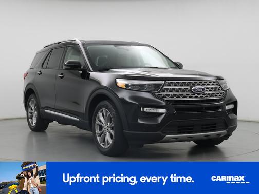 Black 2022 Ford Explorer Limited