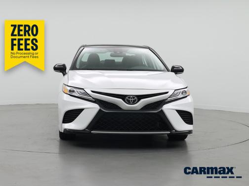 White 2020 Toyota Camry XSE