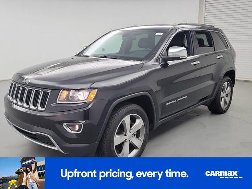 Black 2016 Jeep Grand Cherokee Limited