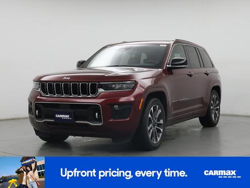 Burgundy 2023 Jeep Grand Cherokee Overland