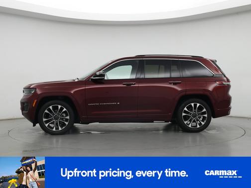 Burgundy 2023 Jeep Grand Cherokee Overland