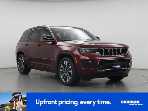 Burgundy 2023 Jeep Grand Cherokee Overland
