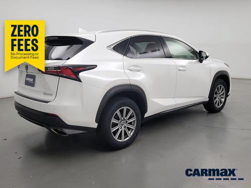 White 2018 Lexus NX 300