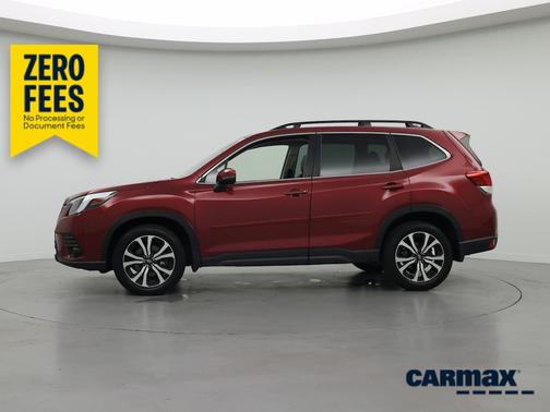 Red 2023 Subaru Forester Limited