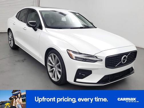 White 2021 Volvo S60 T5 Momentum
