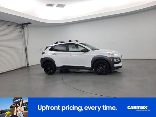 White 2021 Hyundai KONA Night