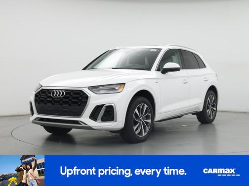 White 2023 Audi Q5 S-Line Premium Plus