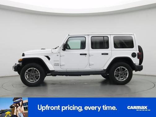 White 2020 Jeep Wrangler Unlimited Sahara