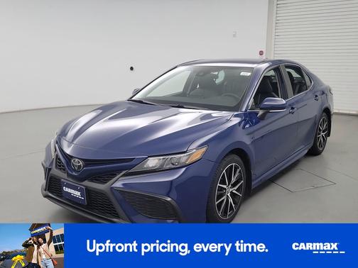 Blue 2023 Toyota Camry SE