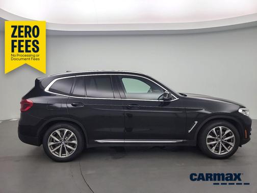 Black 2019 BMW X3 XDrive30i