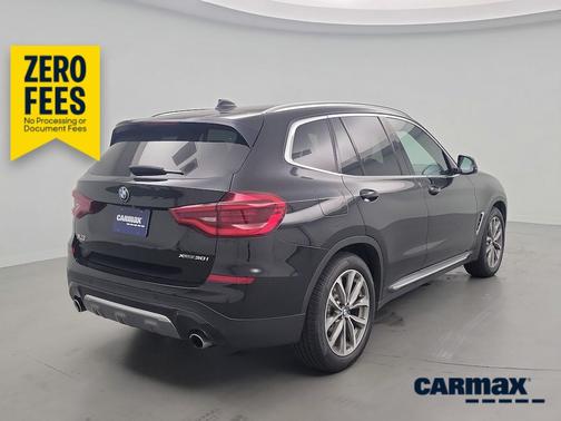 Black 2019 BMW X3 XDrive30i