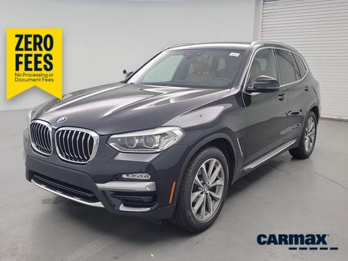 Black 2019 BMW X3 XDrive30i