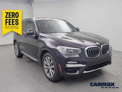 Black 2019 BMW X3 XDrive30i