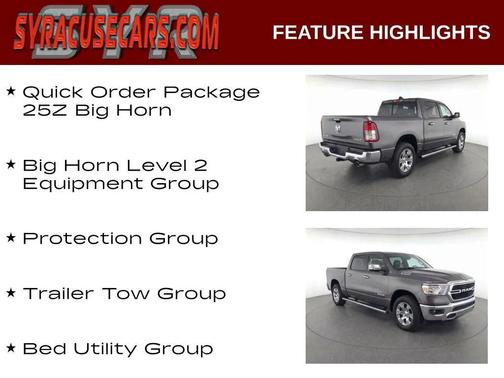 Granite Crystal Metallic Clearcoat 2022 RAM 1500 Big Horn/Lone Star