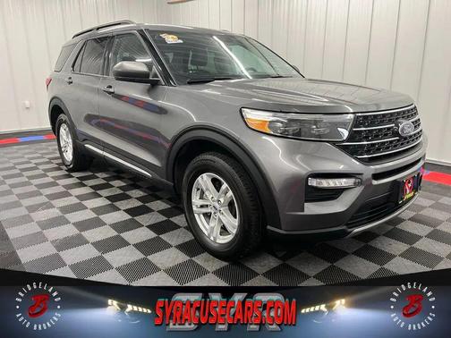 Carbonized Gray Metallic 2022 Ford Explorer XLT