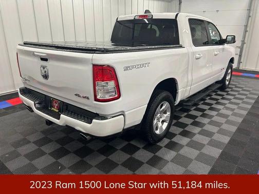 Bright White Clearcoat 2023 RAM 1500 Big Horn/Lone Star