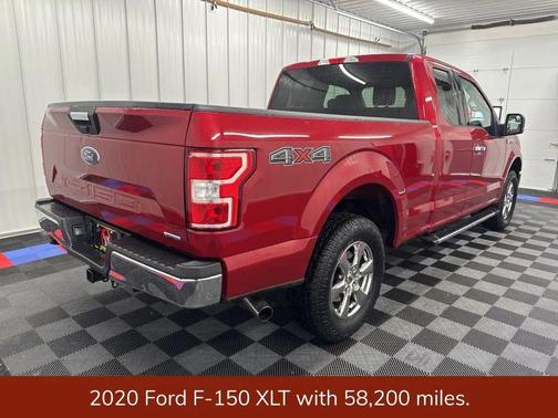 Rapid Red Metallic Tinted Clearcoat 2020 Ford F-150 XLT