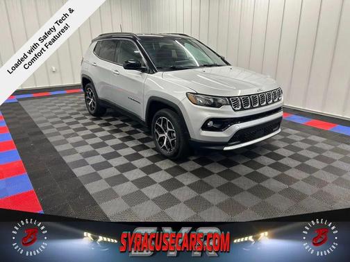 Silver Zynith Metallic Clearcoat 2024 Jeep Compass Limited