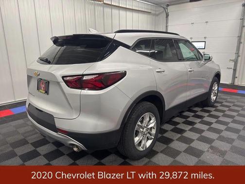 Silver Ice Metallic 2020 Chevrolet Blazer 3LT