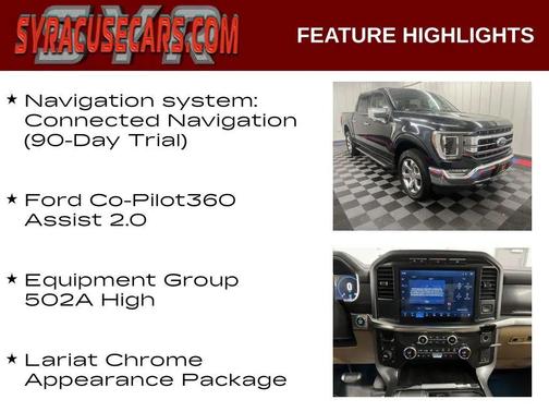 Antimatter Blue Metallic 2021 Ford F-150 Lariat