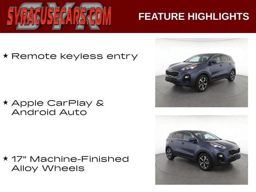Pacific Blue 2020 Kia Sportage LX
