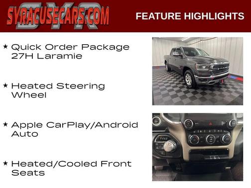 Granite Crystal Metallic Clearcoat 2021 RAM 1500 Laramie