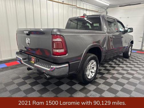 Granite Crystal Metallic Clearcoat 2021 RAM 1500 Laramie