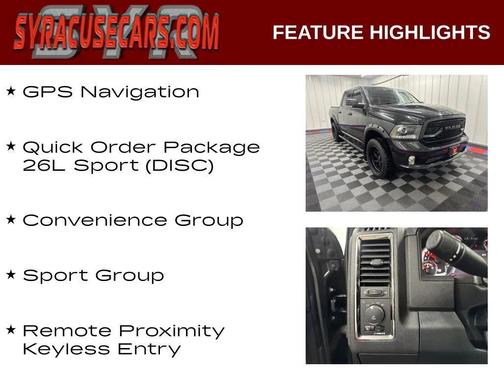 Brilliant Black Crystal Pearlcoat 2018 RAM 1500 Sport