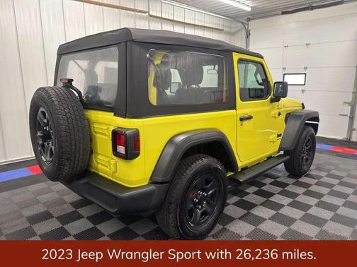 High Velocity Clearcoat 2023 Jeep Wrangler Sport