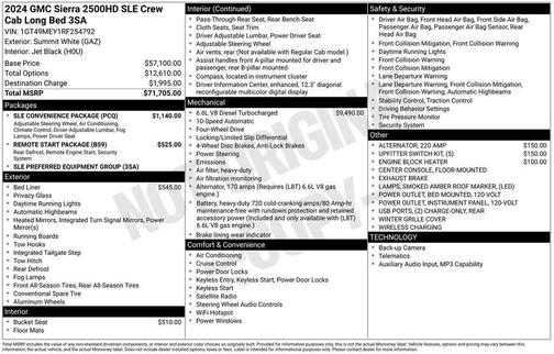 2024 GMC Sierra 2500 SLE