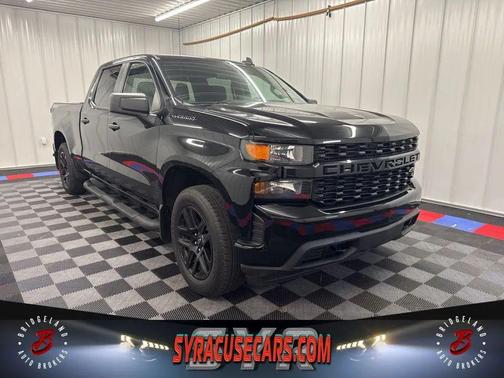 Black 2022 Chevrolet Silverado 1500 Limited Custom
