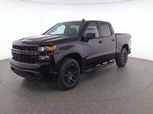 Black 2022 Chevrolet Silverado 1500 Limited Custom