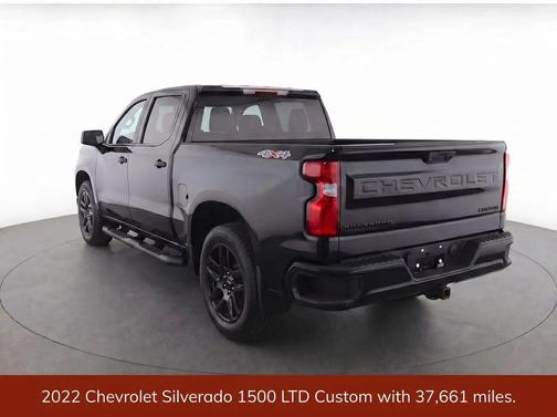Black 2022 Chevrolet Silverado 1500 Limited Custom
