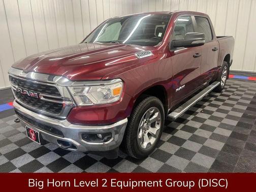 Delmonico Red Pearlcoat 2023 RAM 1500 Big Horn/Lone Star