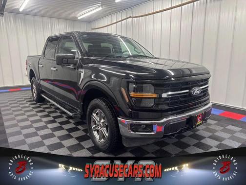 Agate Black Metallic 2025 Ford F-150 XLT