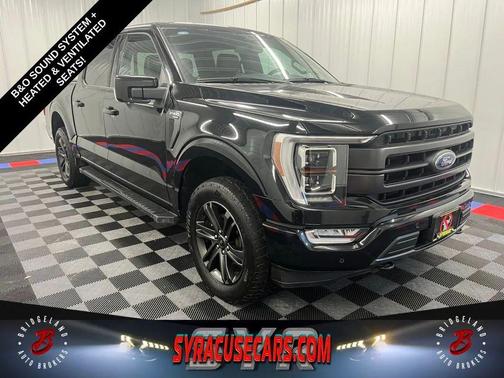 Agate Black Metallic 2023 Ford F-150 Lariat