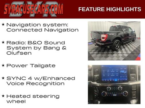 Agate Black Metallic 2023 Ford F-150 Lariat