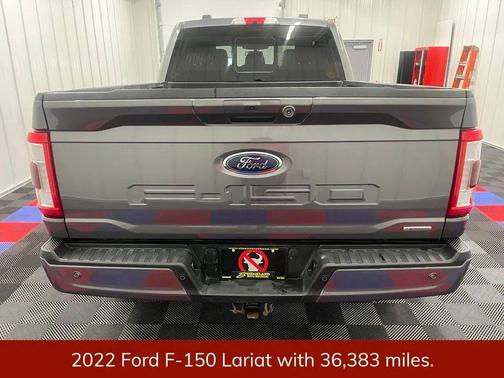 Carbonized Gray Metallic 2022 Ford F-150 Lariat
