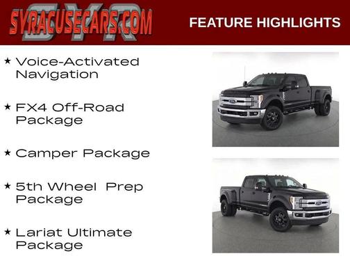 Shadow Black 2018 Ford F-350 Lariat